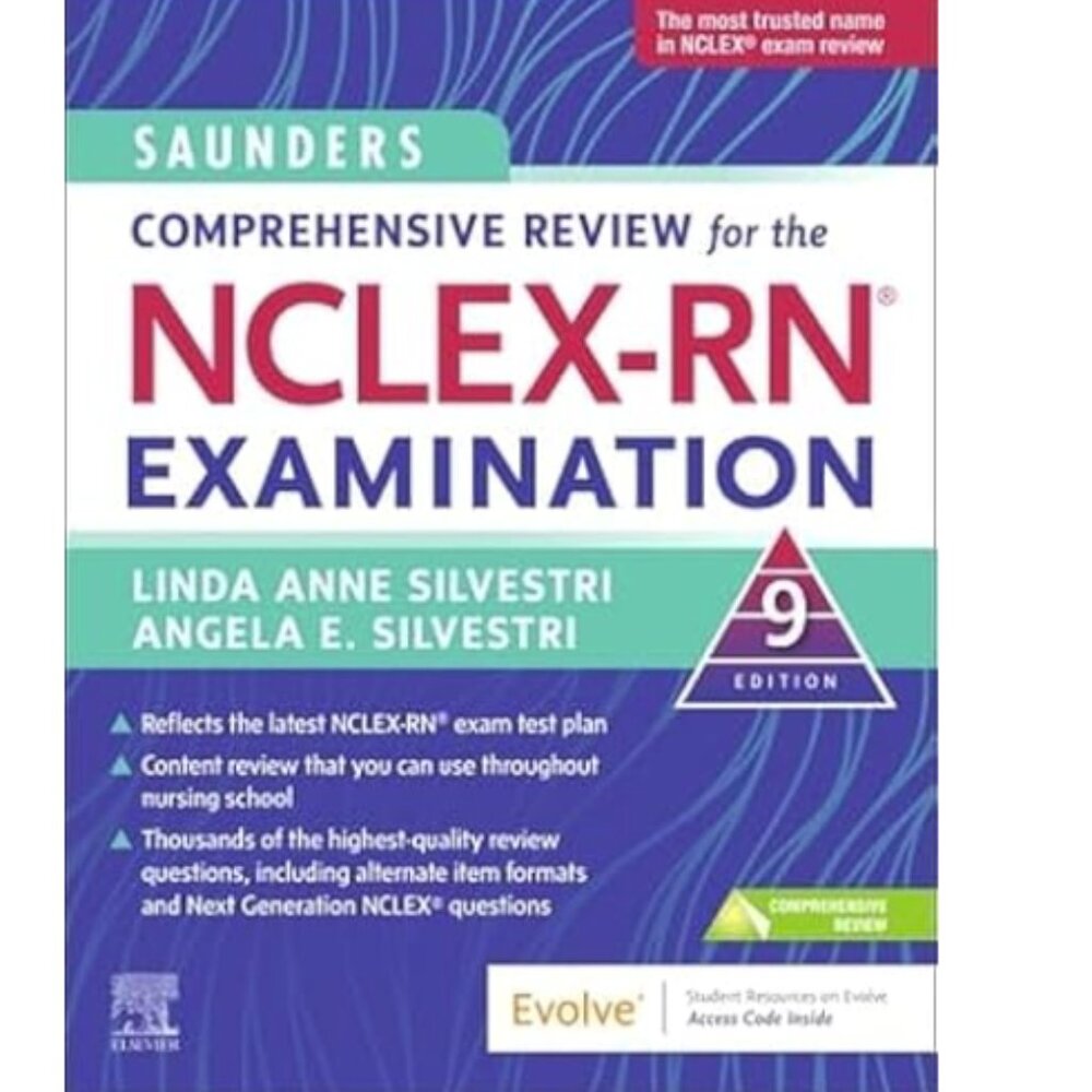 Saunders Comprehensive Review for the NCLEX-RN Examination (Blue/Teal)